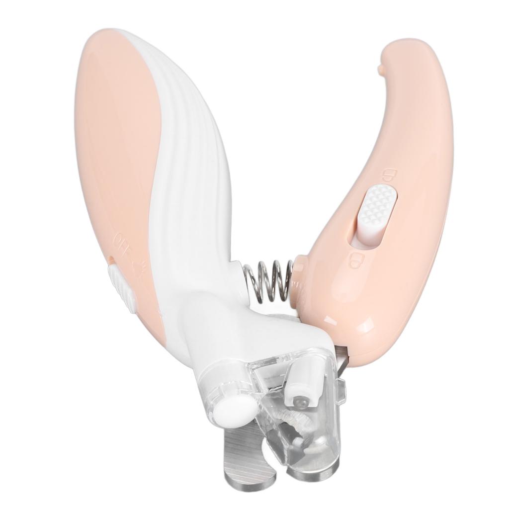 Pet Nail Clipper LED Light Pet Claw Trimmer Stainless Steel Dog Nail Clipper Ergonomic Handle Nail Clipper Trimmer
