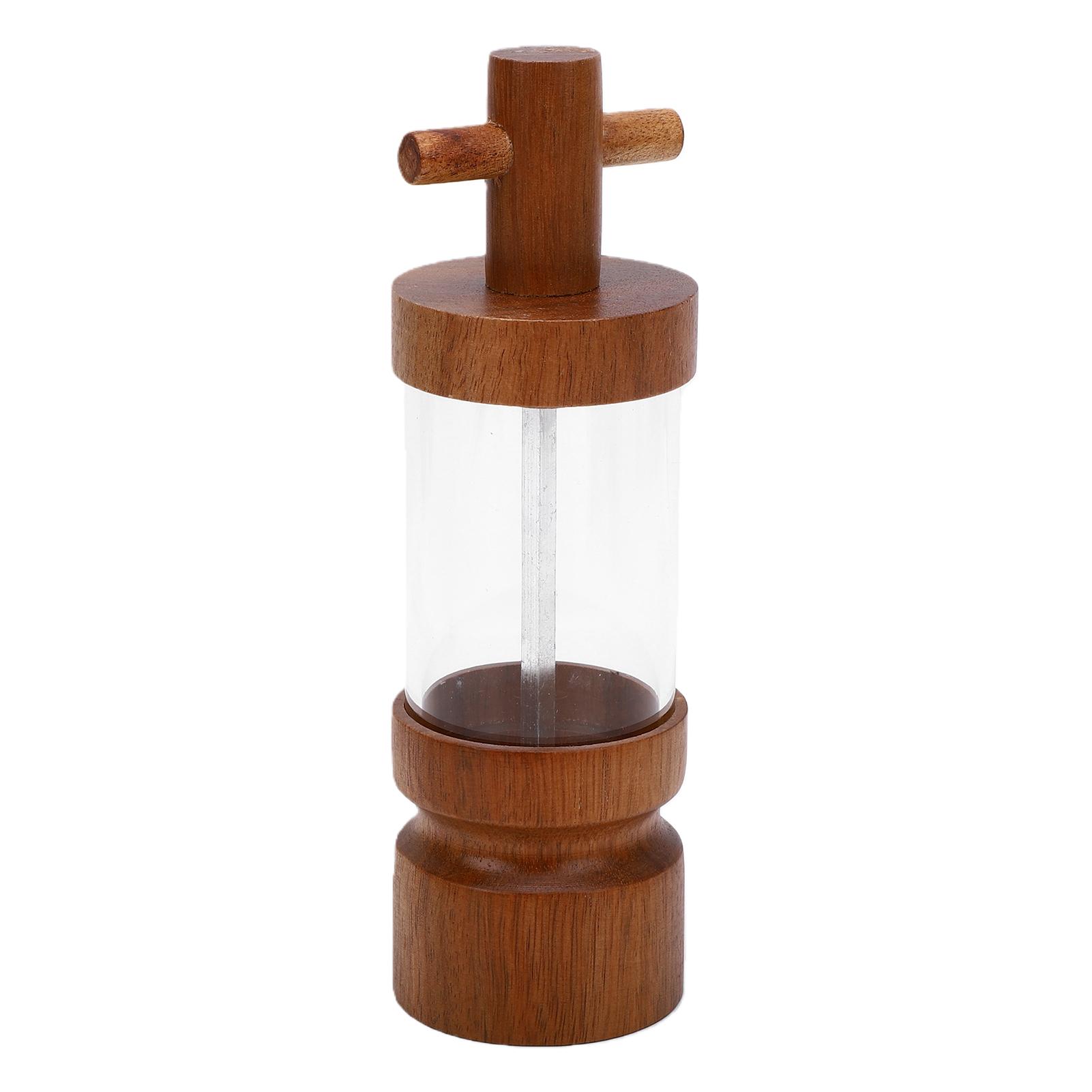 

Salt Grinder Transparent Acrylic Multifunctional Manual Salt Grinder Mill for Kitchen Restaurant L