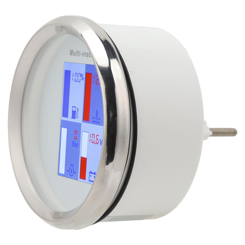 85mm Digitale Wassertemperaturanzeige LED-Hintergrundbeleuchtung Hochpräzise IP67 Wasserdicht Multifunktionsanzeige Für Yachten Schiffe