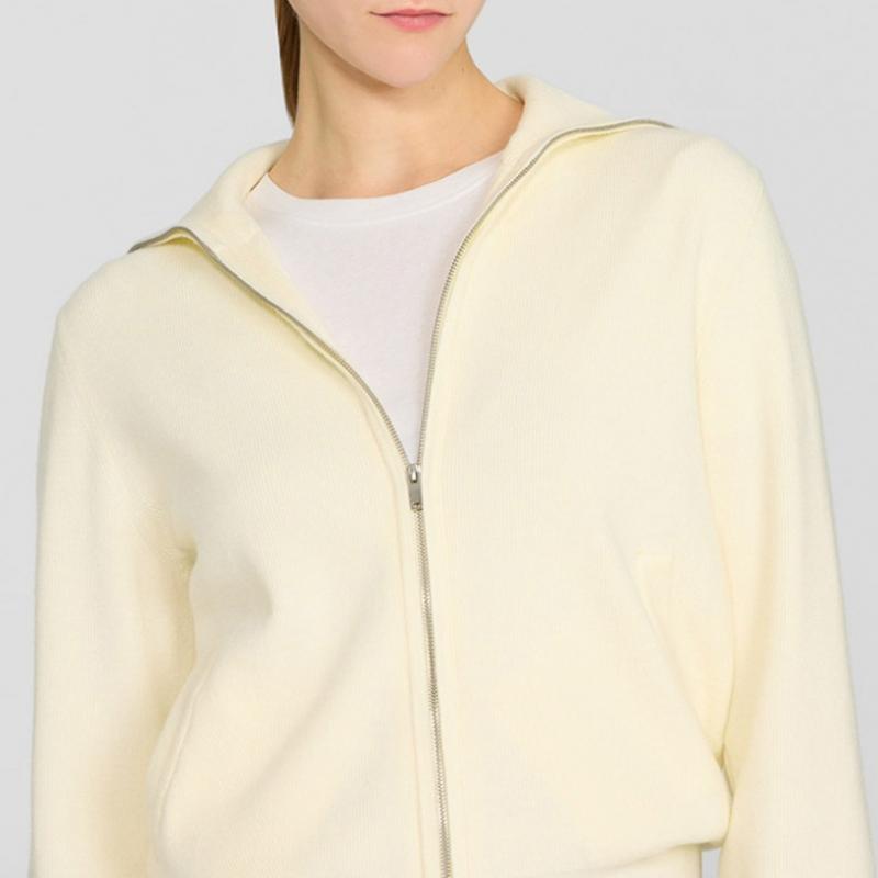 Ea S miSS Cardigan cu fermoar și guler reiat SSkcdp12080 Iv