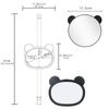 Baby Universal Car Mirror Safe Car Seat Mirror Rear Facing Seat Mirror Adjustable Wide Clear View Shatterproof Car Kids Monitor