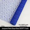 Wrap en Mesh Jacquard Fleuri Coloré pour Bouquets