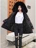 Autumn Winter Coat Women Beige Add Wool Thick Warmth Fur Hooded Parkas Jacket 2026 New Fashion Belt Slim Cotton Coat