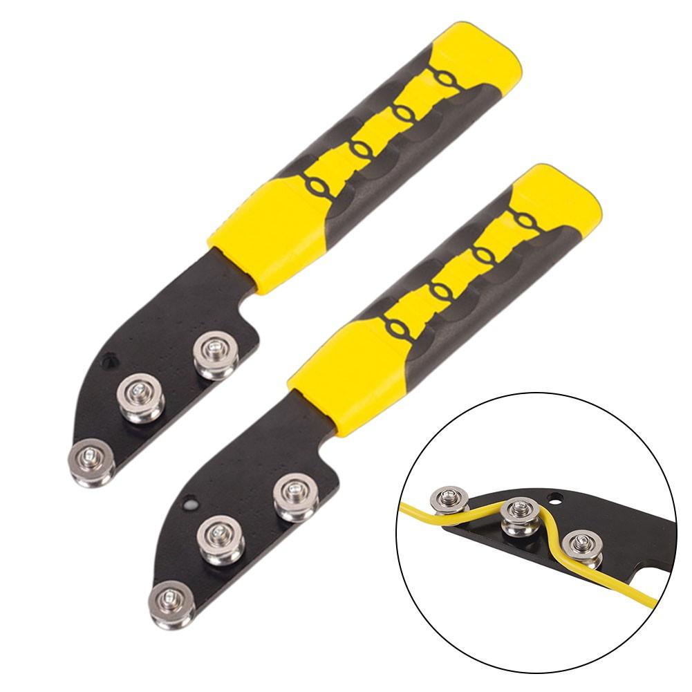 Stainless Steel Wire Straightening Tool Set 2PCS Designed for Comfort and Ease