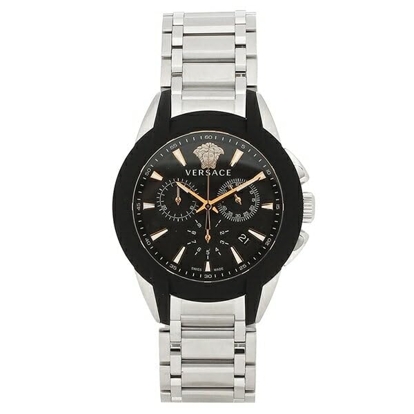 

Watch VERSACE VEM800218 Black Silver [Versace] Men s [Item]