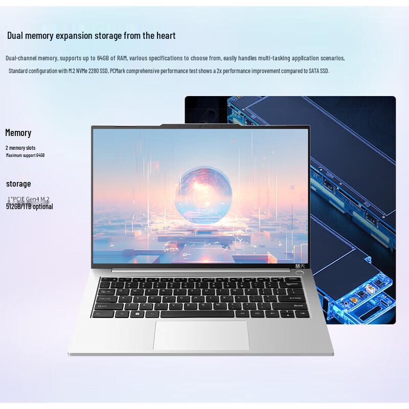 Lenovo Huitian X5-14 14-inch Business Laptop (CN Version)