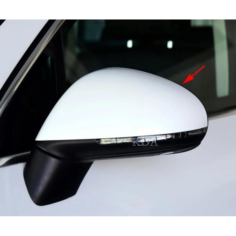 Car Rear Heated Mirror Glass Cover Frame Turn Signal Light Bottom for VW Touareg 2011 2012 2013 2014 2015 2016 2017 2018