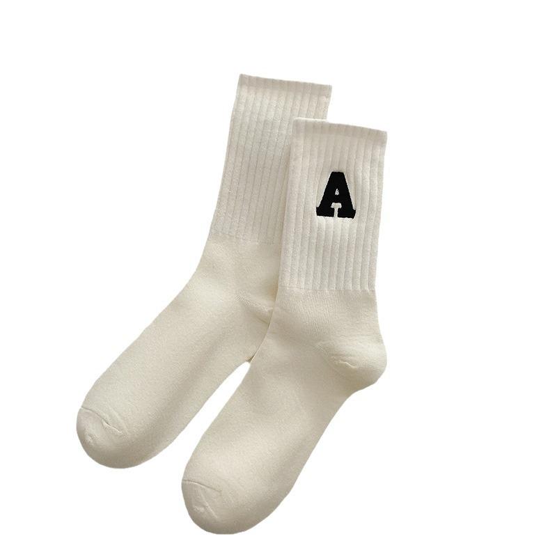 Dámské ponožky ke kolenům se žraločím vzorem - Bavlna, Proti zápachu, Univerzální, Influencerský styl pro podzim/zimu.