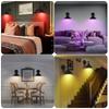 Industrial LED Wall Lamp Rechargeable Wall Sconce RGB Bulb For Living Room Bedroom Corridor Study Stairway Indoor Decor Light
