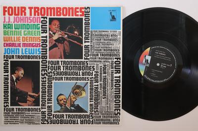 LP Record VARIOUS - Four Trombones LR8827 TOSHIBA - Japan Jazz Used