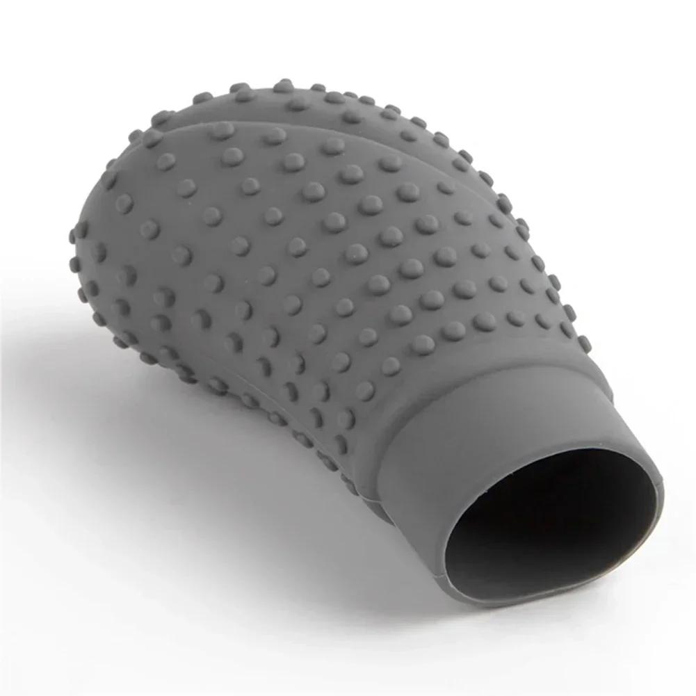 Universal Car Manual Gear Shift Cover Non-Slip Silicone Knob Sleeve Gear Shift Grip Protective Covers Car Interior Accessories