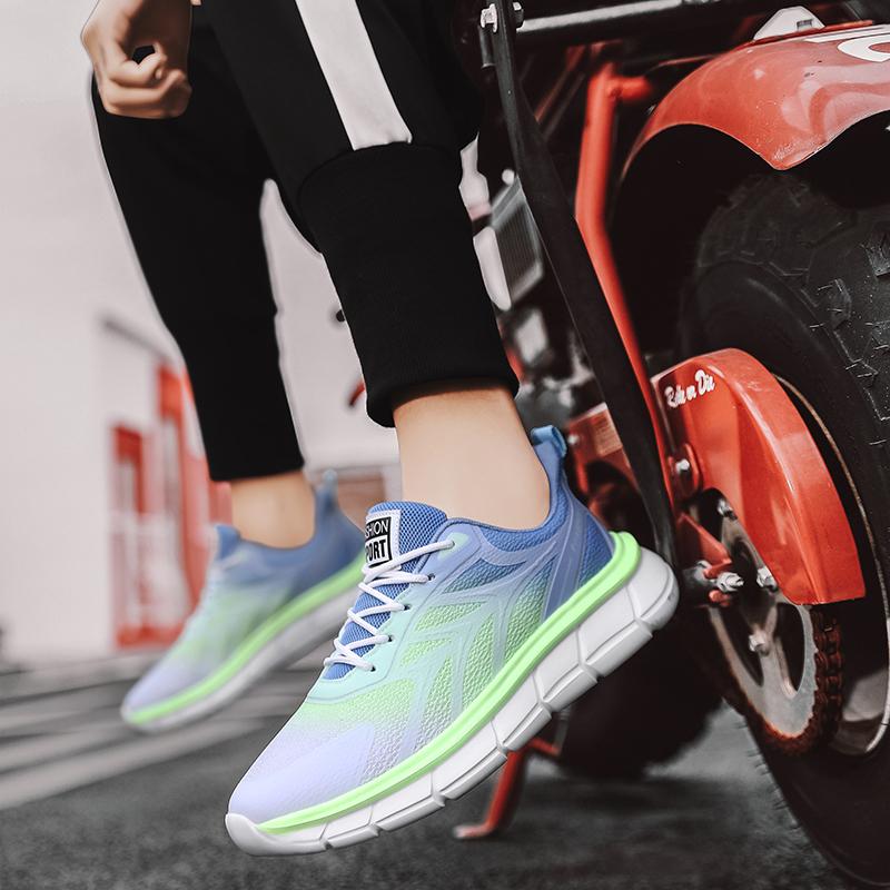 Men's Tennis Sports Running Shoes Young Male Students Walking Running Casual Sneakers Hiking Travel Footwear