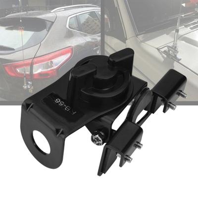 Stainless Steel Car Vehicle Mobile Antenna Clip Bracket Holder Mount Base