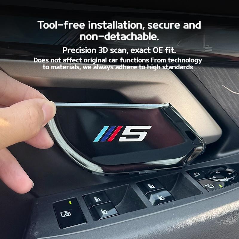 For BMW X5 X3 3 5 Series I3 I5 G05 G45 G20 G60 2019-2025 Car Inner Handle Door Bowl Protective Film Interior Accessories
