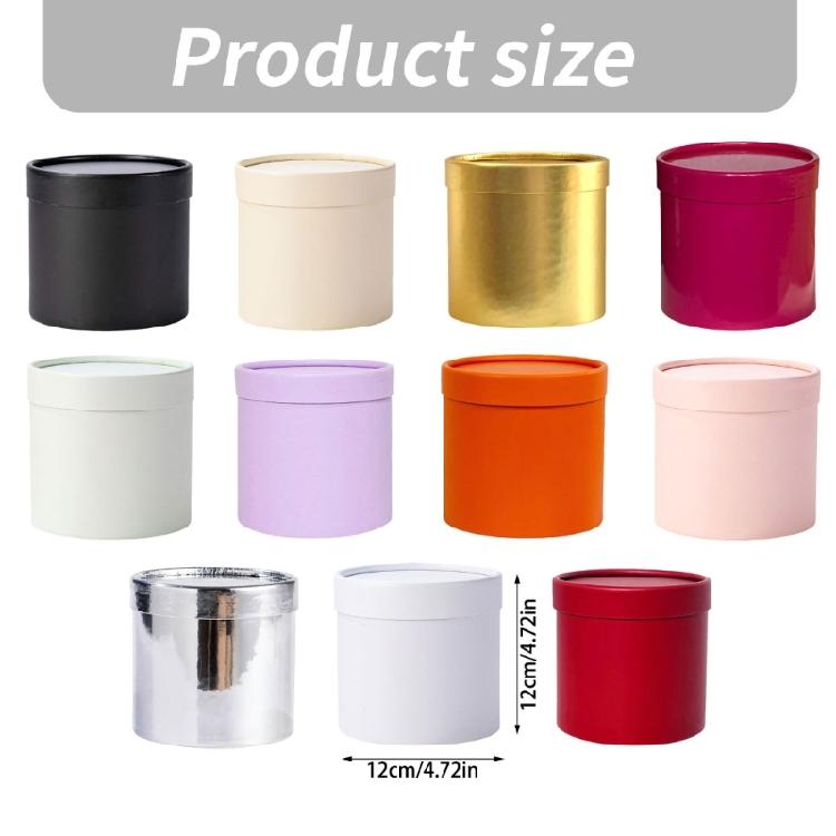 Two Tiny Floral Display Buckets Sturdy Base Gift Wrapping Boxes For Artistic Arrangements Home Or Office Decoration Use