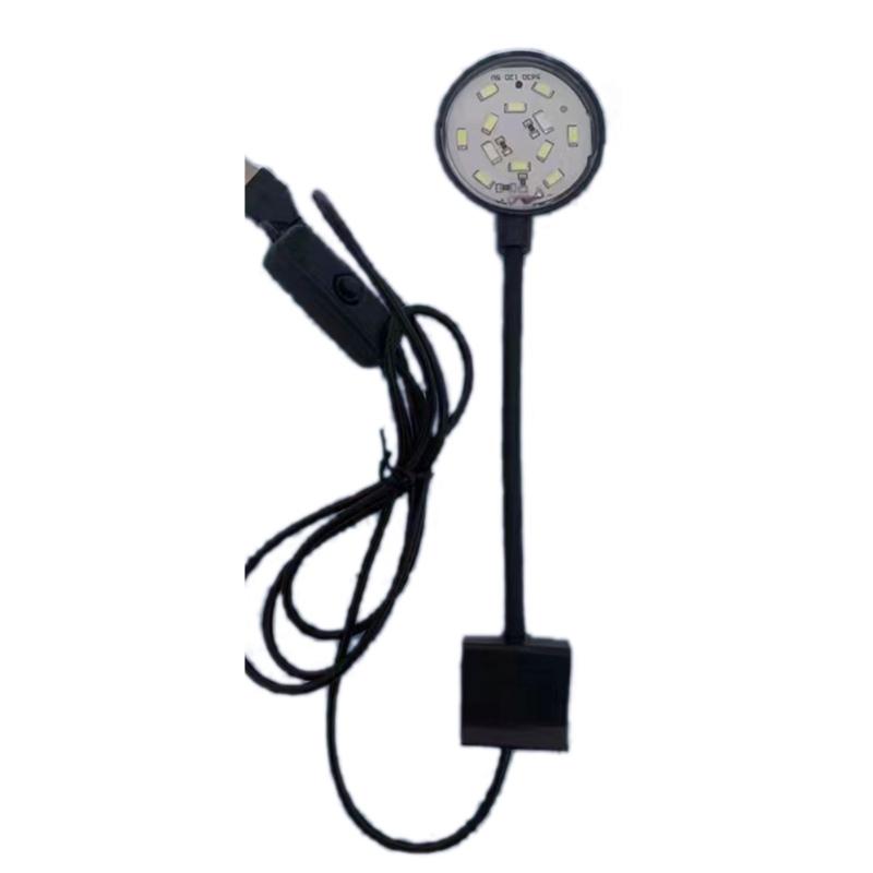 

5 Вт Аквариумный USB светодиодный светильник Мини-светильник с зажимом и регулируемым шлангом для аквариумов с морской водой Коралловые аквариумы Аквариум