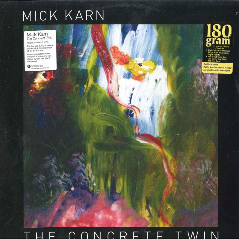 Виниловая пластинка MICK KARN Concrete Twin 180г KSCOPE912 Kscope 2015 Европа Рок