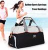 ספורט כושר אימון העליון בד נסיעות חוץ יוגה כושר עם כיס נעליים תיק Crossbody עמיד למים