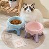 NCI-PET Factory Pet Feeder Small Pet Bowl Stand Pink Blue Purple Green for Dogs Cats Rounded Food Water Bowl