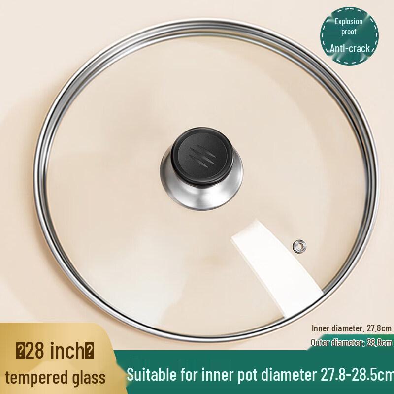 Visible Tempered Glass Pot Lid