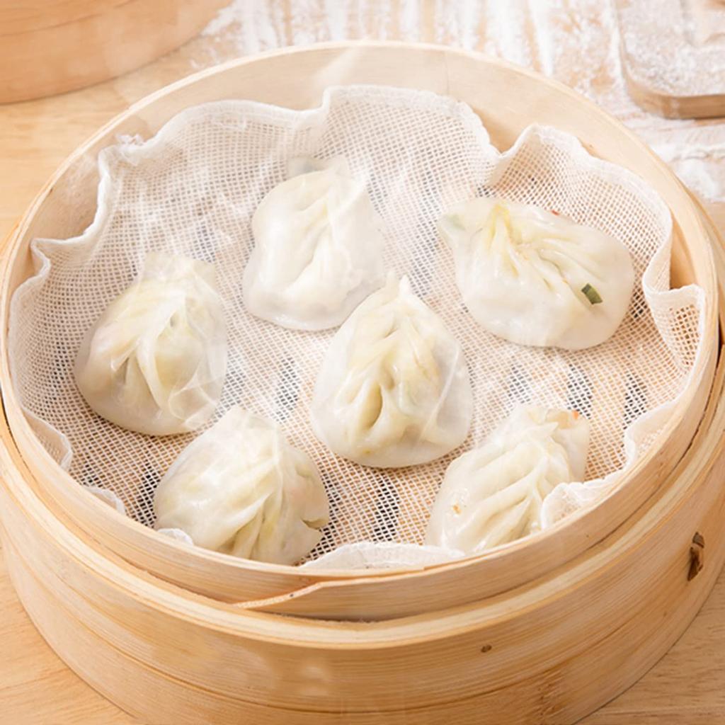 Cloth 16cm for Fluorescent Whitening Food Grade Steaming Heat Cooking White BEAUTY PLAYERSteaming 10-Pack Steamers, Agent-Free, 100% Cotton, Cloth,