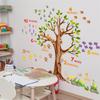 WOHAHA Wall Large Stylish Tree Wall Number Cute English Green for and Stickers, Size, Design, Decals, Recognition, Animals, Names, Leaves, Scenery,
