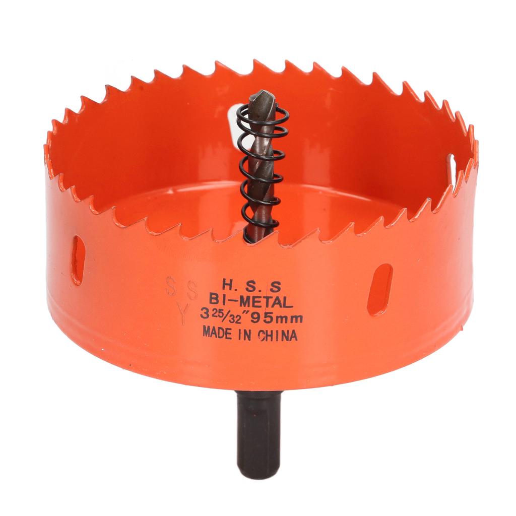 Bimetal Hole Saw HSS with Heavy Duty Arbor for Cornhole Boards Wood PVC Metal Power Drill Parts