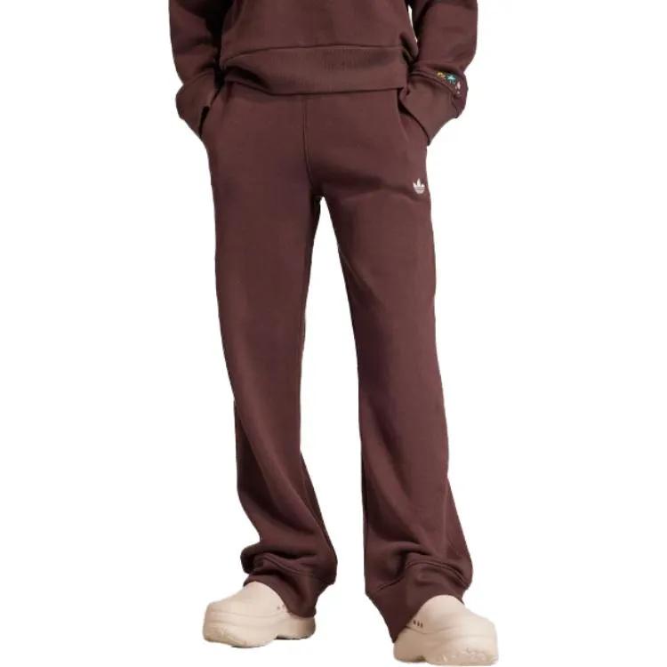 Adidas Originals Hello Kitty Jogger Sweatpants Women's Brown (Unisex) Knitted Sweatpants IJ8277