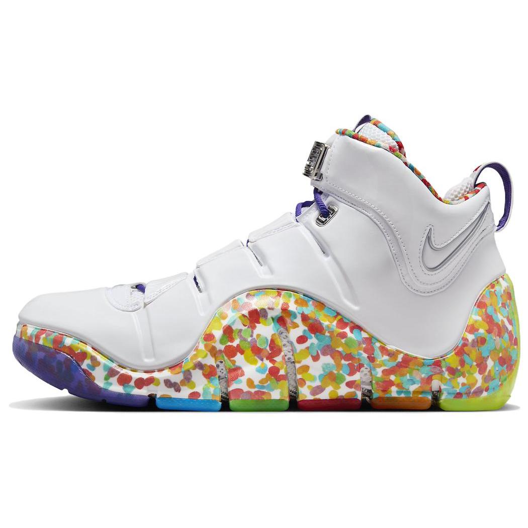 

New Nike LeBron 4 Fruity Pebbles 2024 DQ9310-100 42.5
