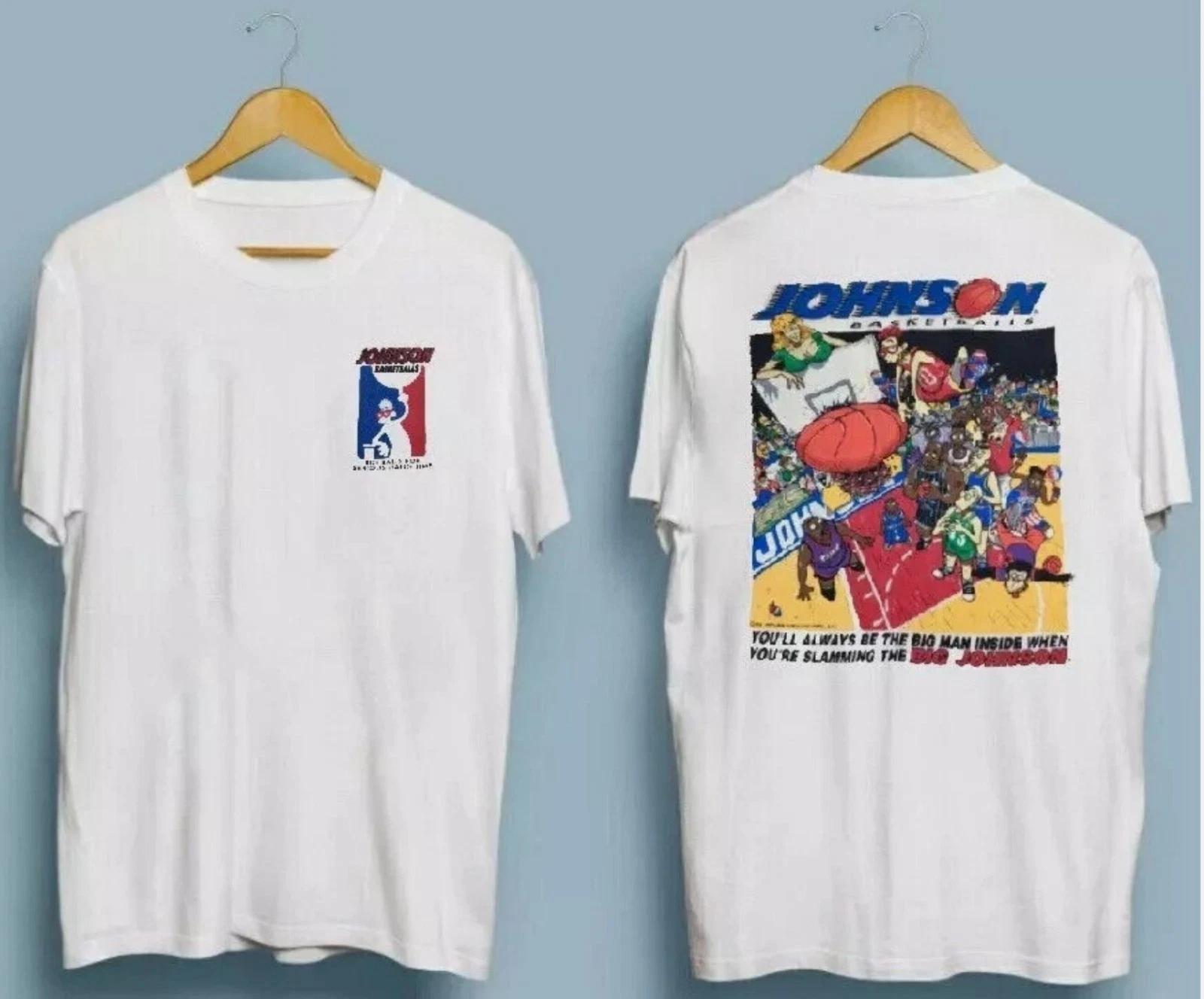 

BiG Johnson 1995 BIG BALLS DOUBLE SIDED T Shirt Full Size S-5XL M