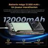 5G Telephone Portable Incassable HOTWAV Hyper 8 Pro 32Go+512Go 6,8" 2K Smartphone Robuste 12000mAh Caméra 108MP Dural SIM/NFC/IP68