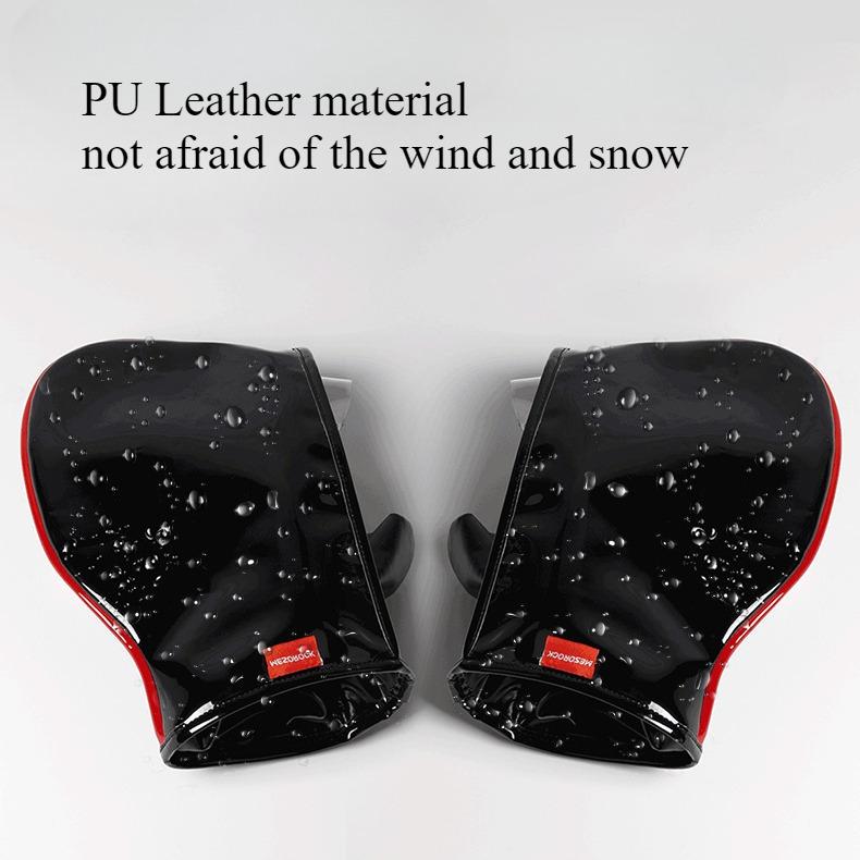 Rukavice na řidítka, Zimní Motocyklové Rukavice na řidítka Větruodolné Vodotěsné Rukavice na kolo