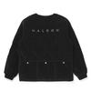 Malbon Golf Patch Point Quilted Padded Jacket Black