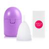Microwave Silicone Menstrual Cup Storage Box - Compact Period Solution