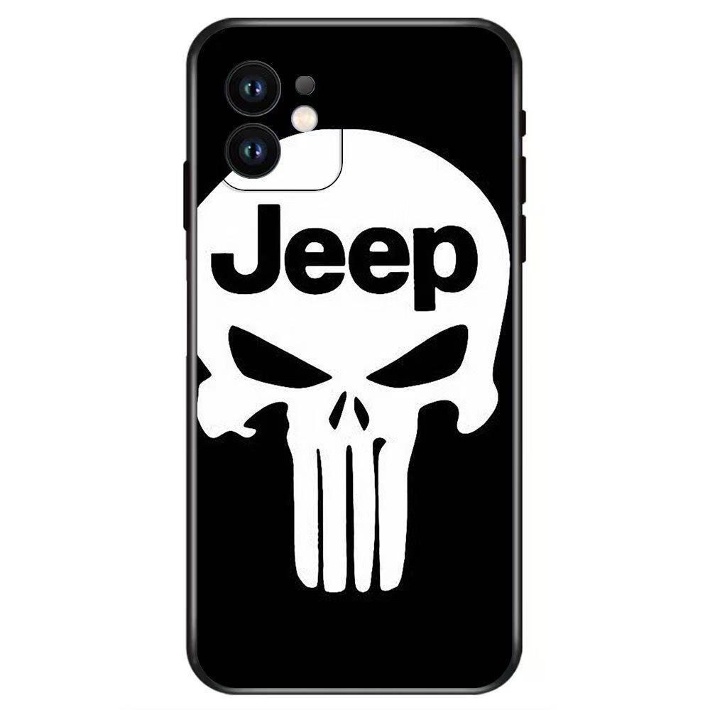 Ysmd8 Soft TPU Phone Case For jEEP For iPhone 16 15 14 13 12 Pro Official Apple Cover for iPhone 16 Plus 12 13 14 15 16 17 Pro Max