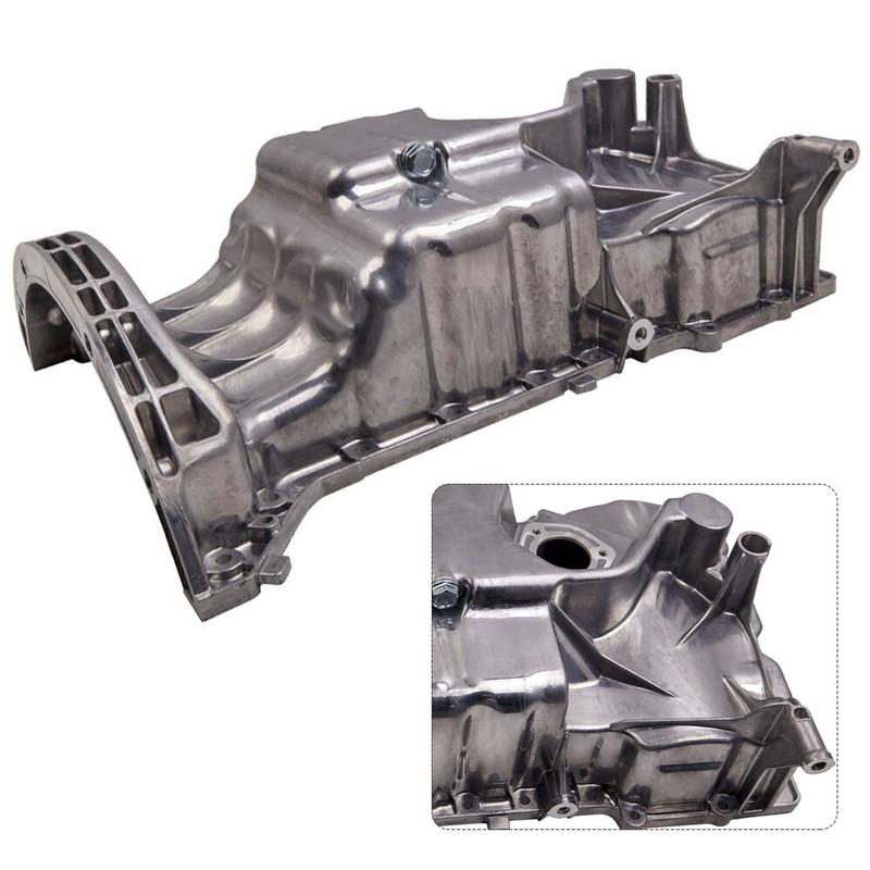 Engine Oil Pan Aluminum for 2014-2019 Mercedes-Benz CLA250 CLA45 2700107600 Direct Replacement