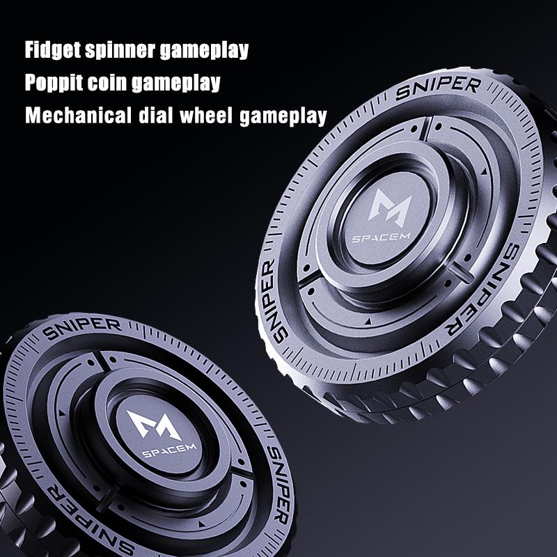 Creative Anti-Stress 3-in-1 EDC Fidget Spinner Push Card Hand Spinner for Fidget Toy Adult Stress Relief Kids Gift