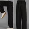 Men Pants Solid Color Elastic Waist Modal Casual Spring Trousers for Daily Wear