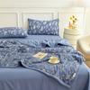 1pc Thin Duvet for Summer Quilt Single/Double/Queen Size Comforter Printed Blanket Home Soft Bedspread Edredones (No Pillowcase)