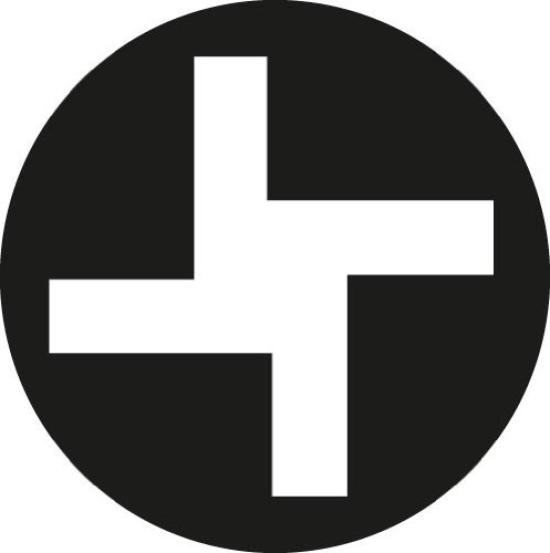 WERA Screwdriver TS3 Cutting 25mm Overall 066622 TORQ-SET Torque-Set Bit, 6.35mm Drive, Edge, Length,