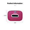 Car Tissue Box Sun Visor Paper Towel Storage Organizer Holder For Volvo ES90 EC40 EX40 EM90 XC90 V90 V60 XC60 V40 S80 S60 S90 C4