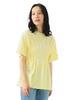 B:MING LIFE STORE by BEAMS S/S TEE RUSSELL ATHLETIC Shirred Print T-Shirt, Women's, Pastel Yellow, One Size