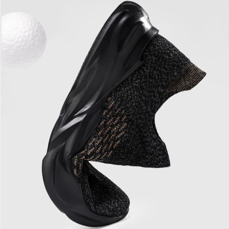 Ultra Lightweight Socks Shoes Men Women Breathable Knitted Casual Sneakers Slip-on Loafers Thick Sole Walking Footwear