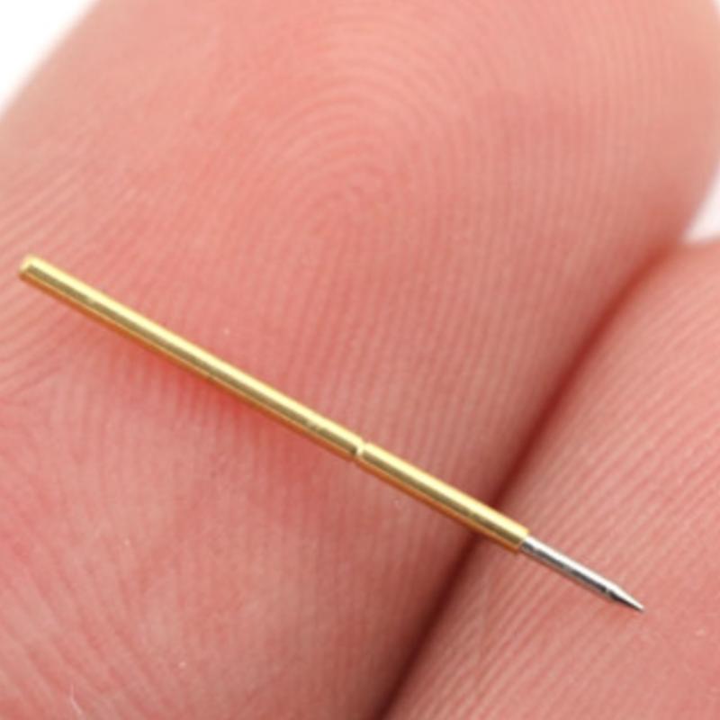 New Fine 100pcs P50-B1 Dia 0.68mm Length 16mm 75g Spring Pressure Test Probe Pogo Pin