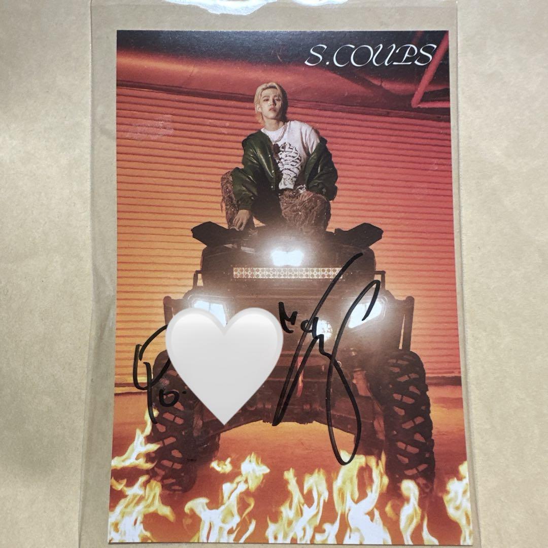 

[USED] SEVENTEEN S.Coups Yongtong autograph