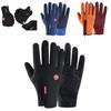 Stylish Black Touch Screen Winter Gloves Featuring Waterproof And Windproof Design