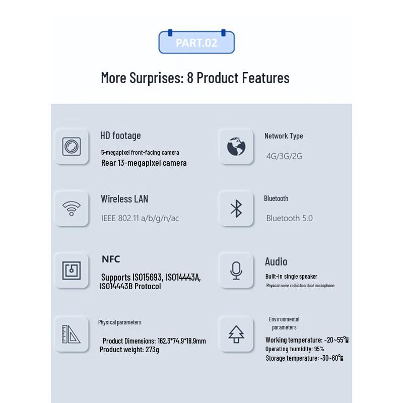 Hikvision Handheld PDA Data Terminal CN plug (adapter included)