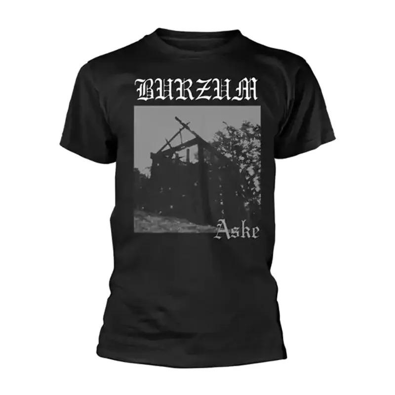 2026 Summer Norwegian Black Metal Band Burzum Rock Dark Punk Black Shortsleeved Printed Tshirt Suitable For Both Unisex And Wounisex