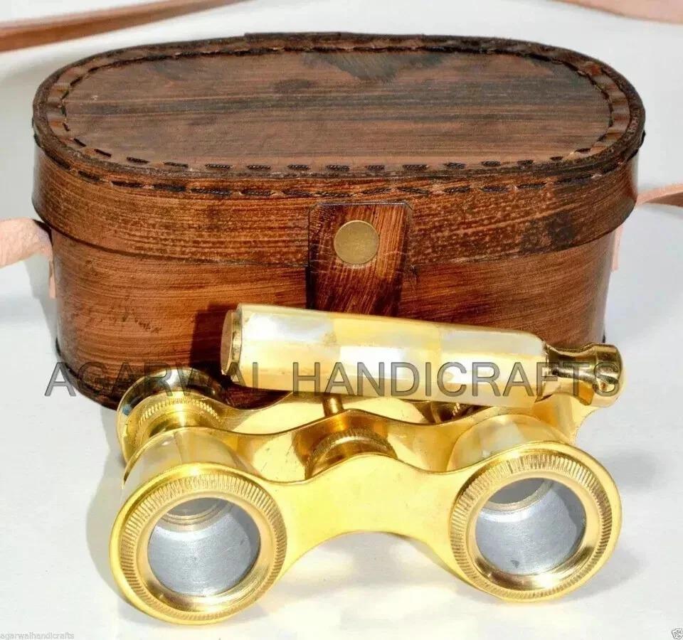 

Латунні Оперні Біноклі та Аксесуари Вінтажний Оперний золотий