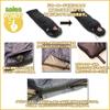 Whiteseek Sleeping Bag Feather Down Envelope Type Lightweight Ultra Small Compact Palm Size (1200 Brown)